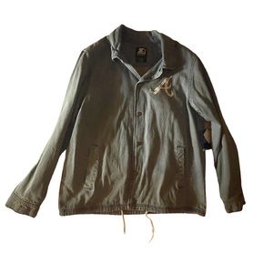 Atlanta Braves blue Jean jacket